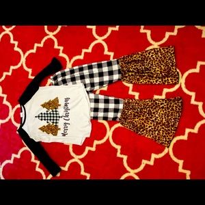Girls Boutique Christmas Outift